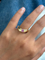 Pink Sapphire Ring