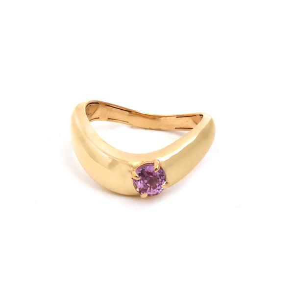 Pink Sapphire Ring