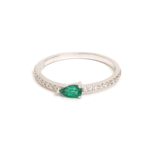 Emerald Diamond Ring