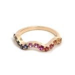 Rainbow Sapphire Ring