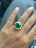 Emerald Diamond Ring