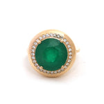Emerald Diamond Ring