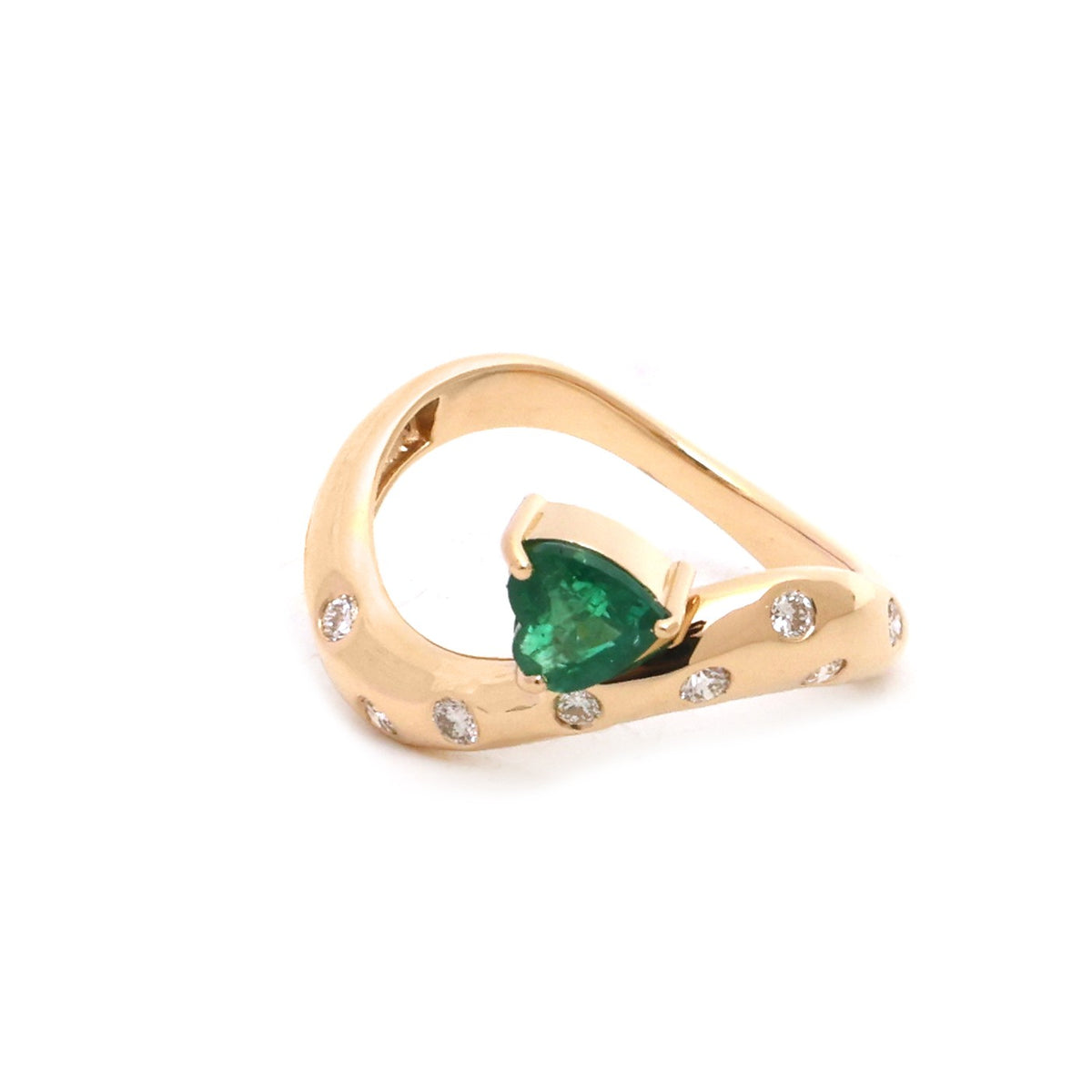 Emerald Diamond Ring