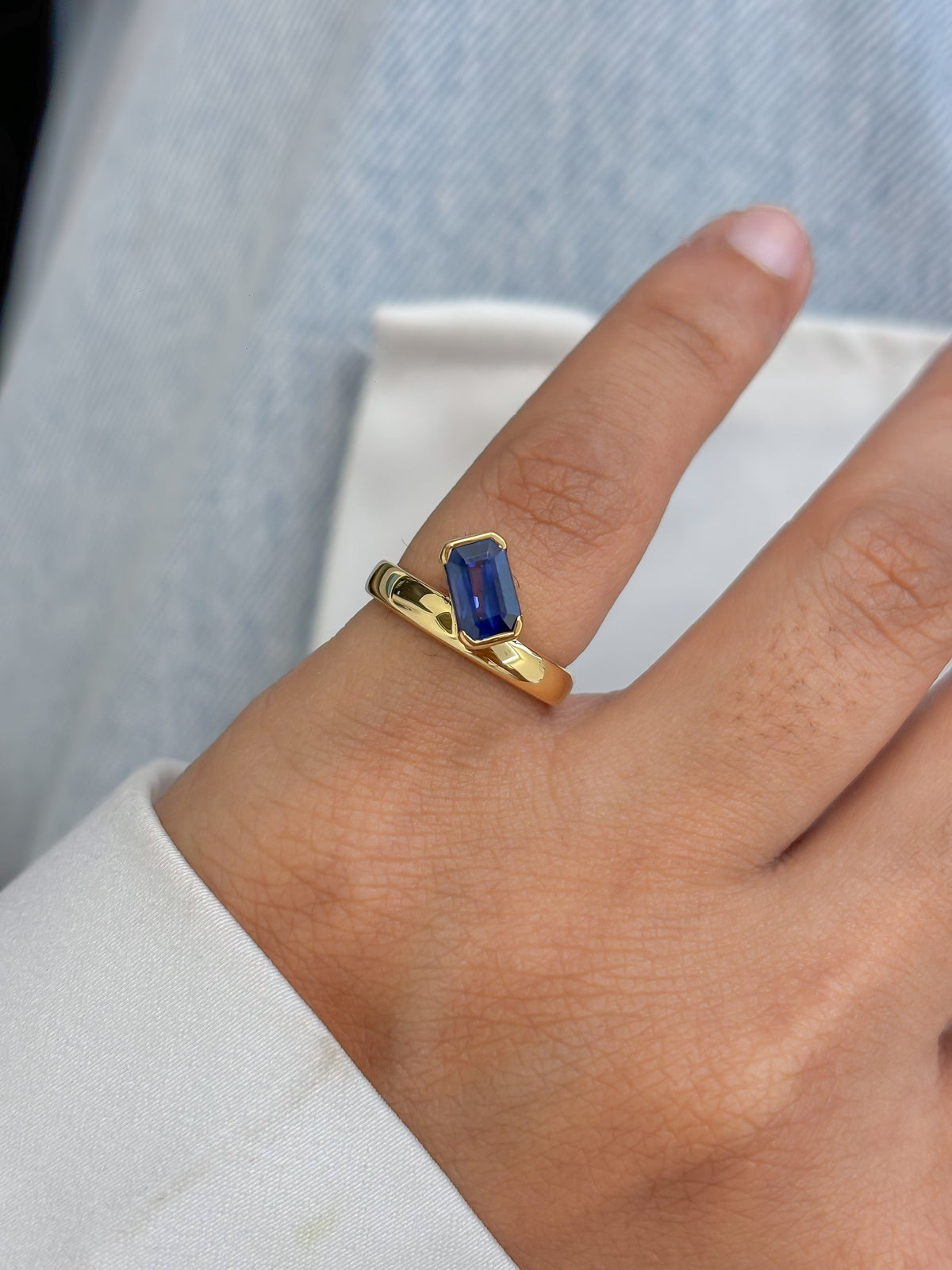 Blue Sapphire Ring