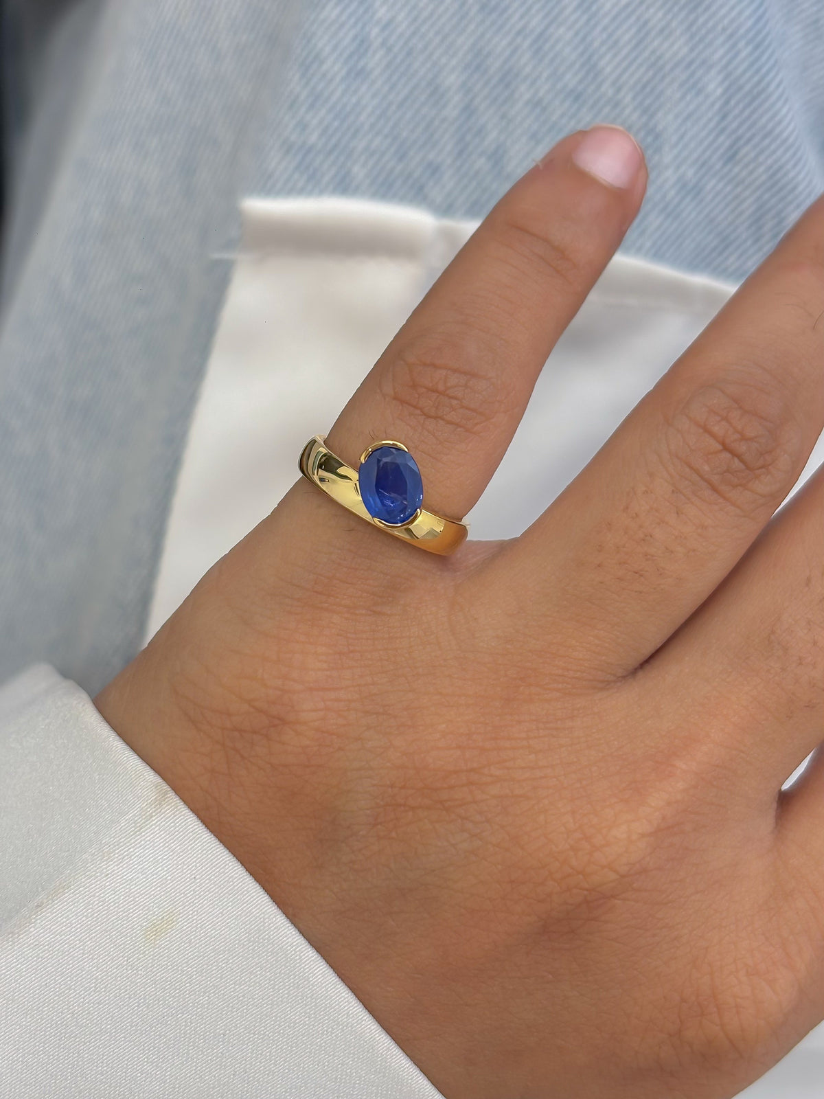 Blue Sapphire Ring