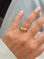 Pink Sapphire Ring