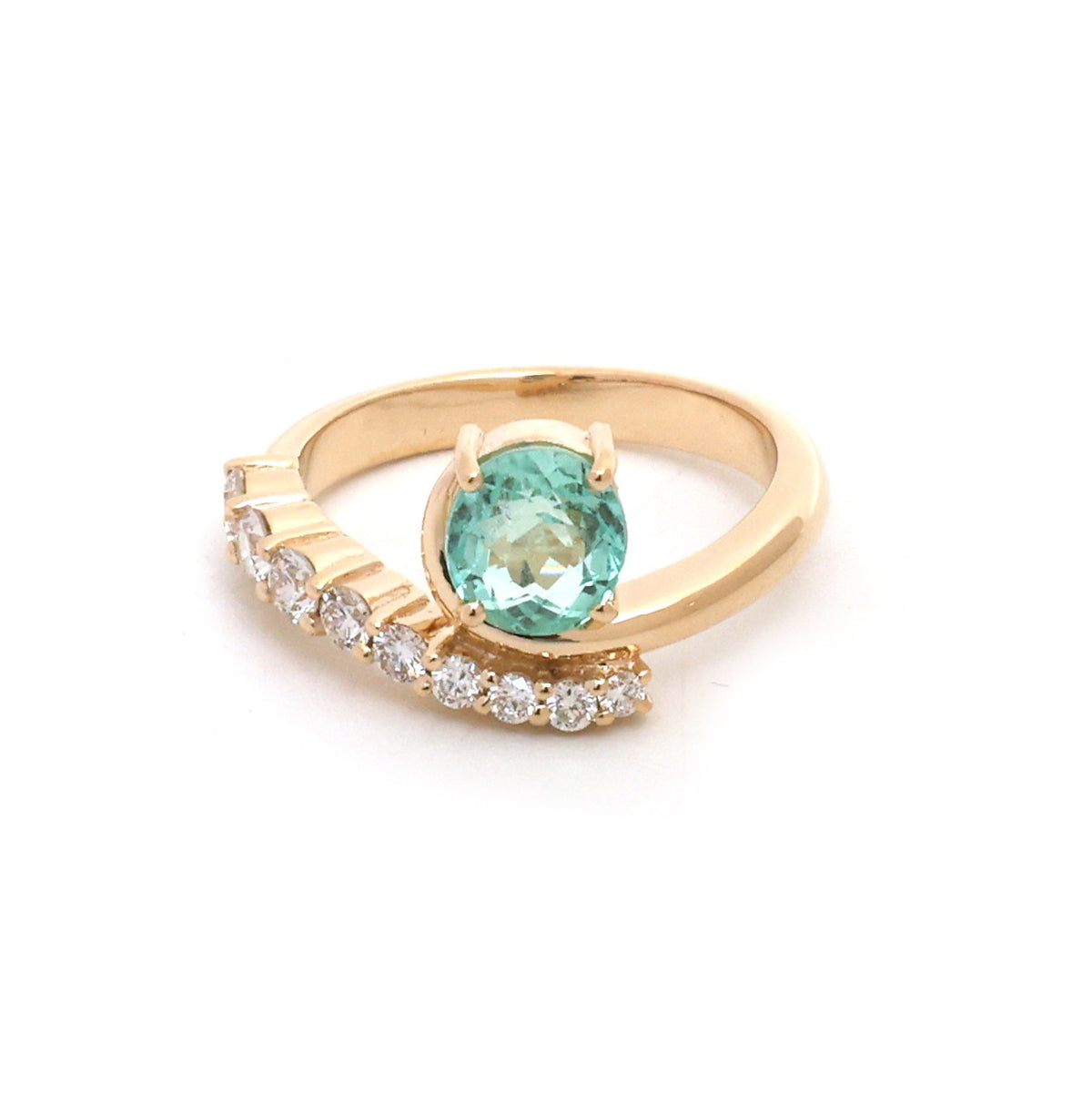 Emerald Diamond Ring