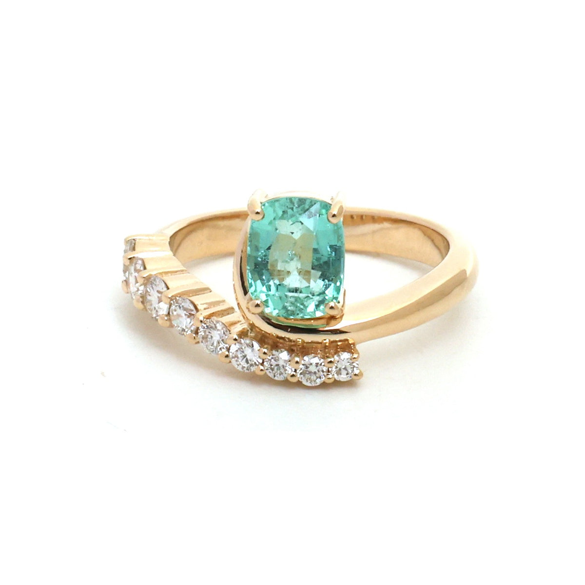 Emerald Diamond Ring