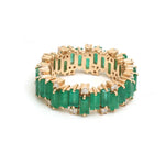 Emerald Diamond Ring
