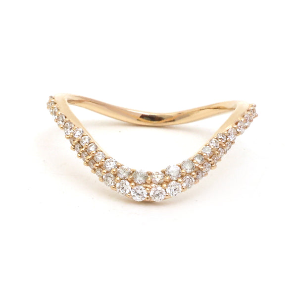 Diamond Pinky Ring