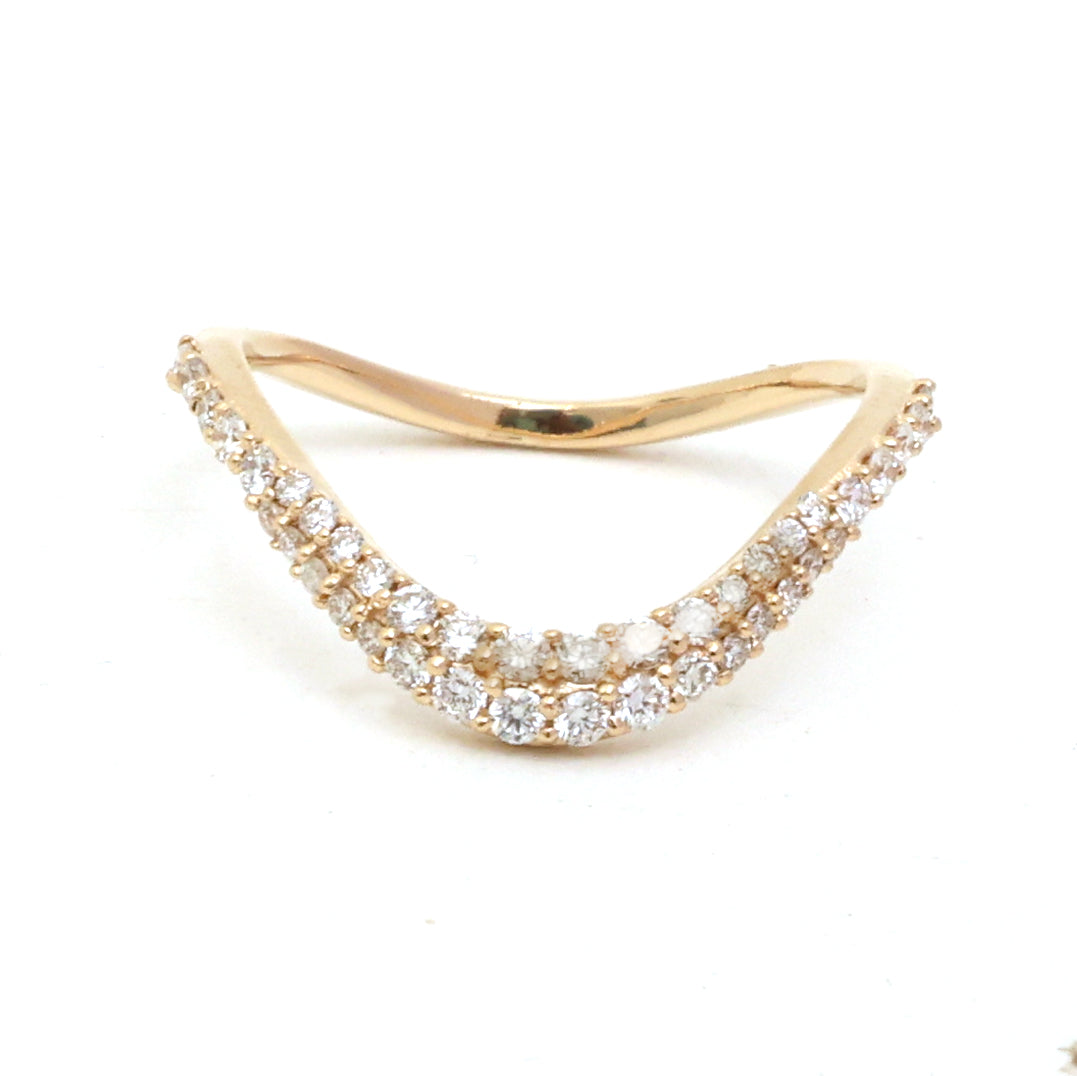 Diamond Pinky Ring