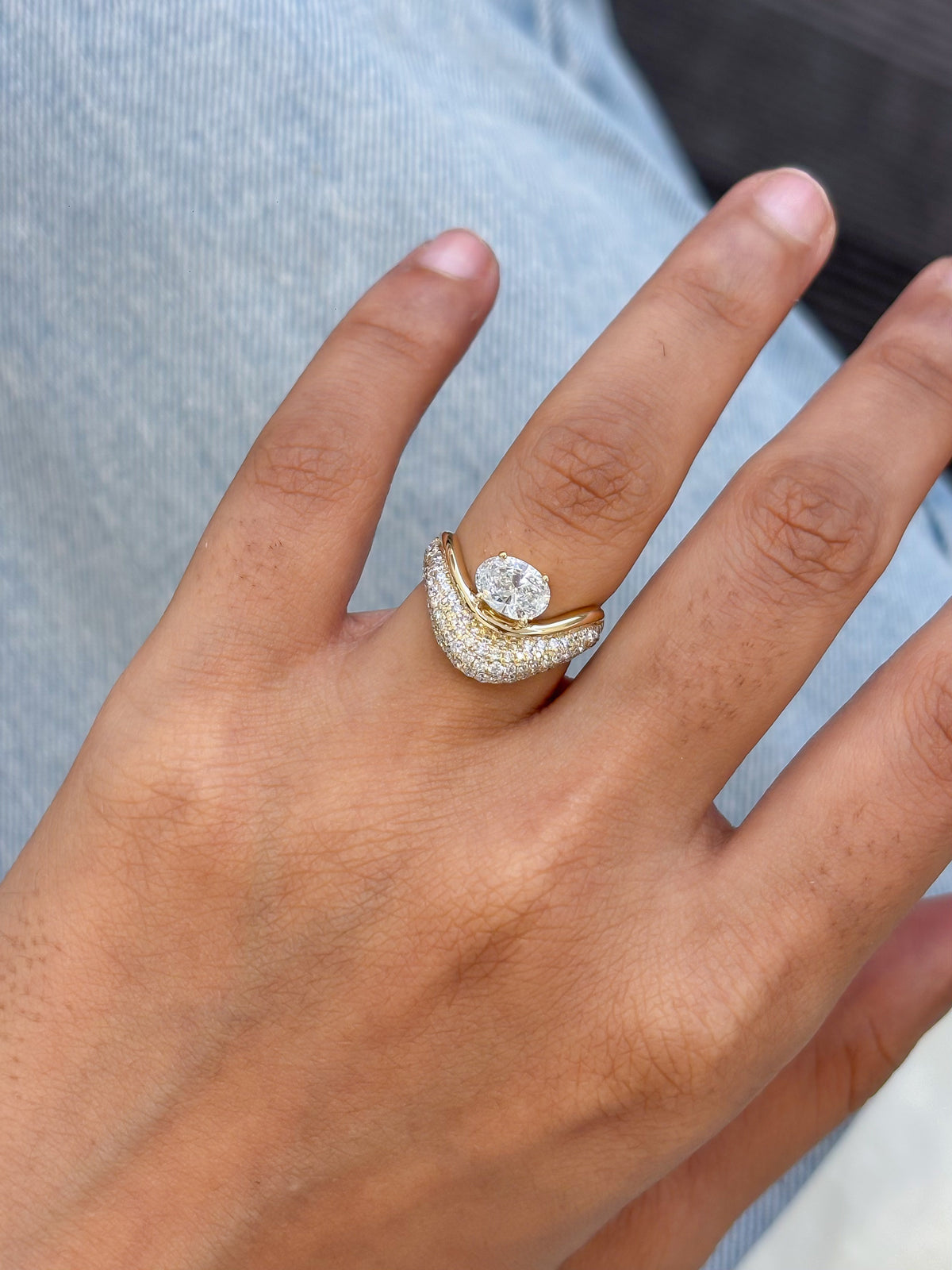 Lab Grown Diamond Pinky Ring