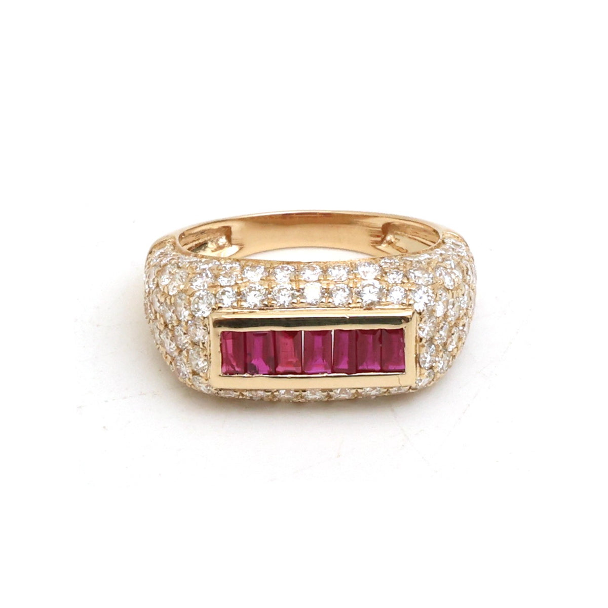 Diamond Ruby Ring