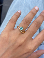 Emerald Pinky Ring