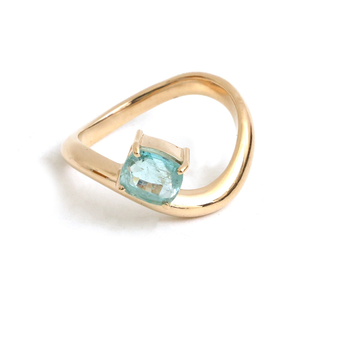 Emerald Pinky Ring