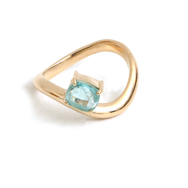 Emerald Pinky Ring