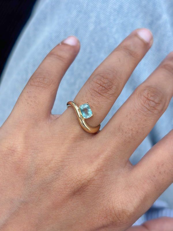 Emerald Pinky Ring