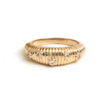 Diamond Pinky Ring