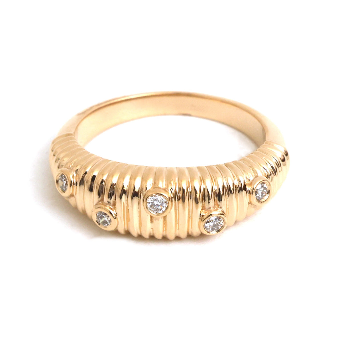 Diamond Pinky Ring