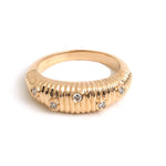 Diamond Pinky Ring