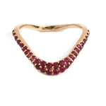 Ruby Pinky Ring