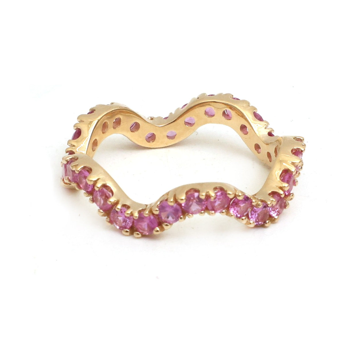 Pink Sapphire Pinky Ring