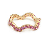 Pink Sapphire Pinky Ring
