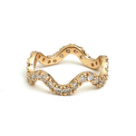 Diamond Pinky Ring