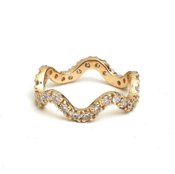 Diamond Pinky Ring