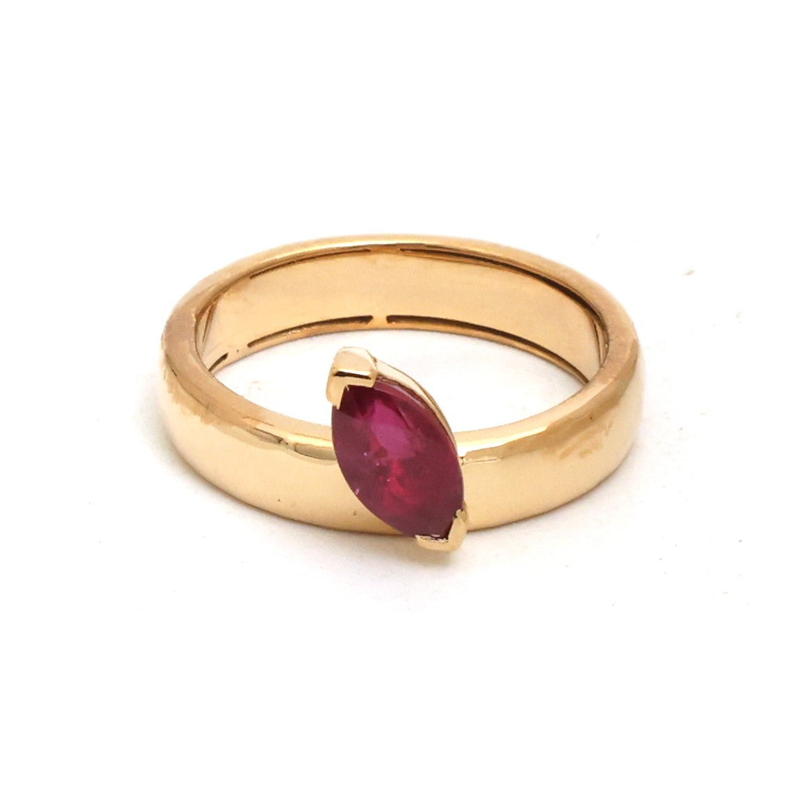 Ruby Pinky Ring