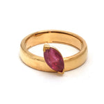 Ruby Pinky Ring