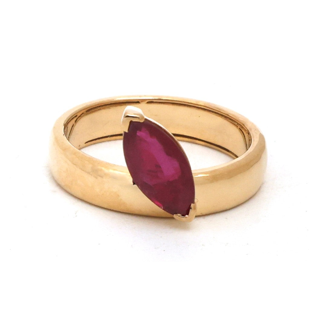 Ruby Pinky Ring