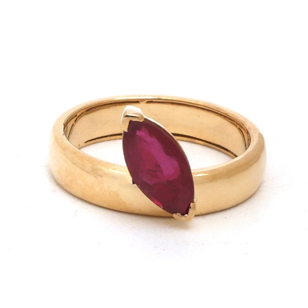Ruby Pinky Ring