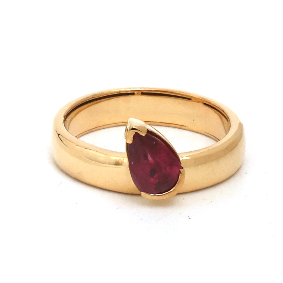 Ruby Pinky Ring
