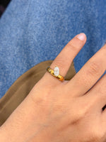Diamond Pinky Ring
