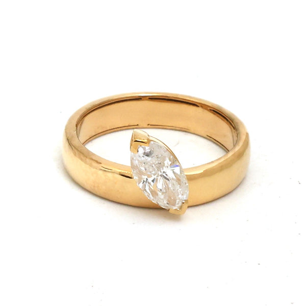 Diamond Pinky Ring