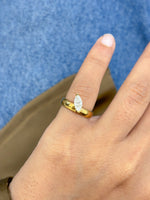 Diamond Pinky Ring