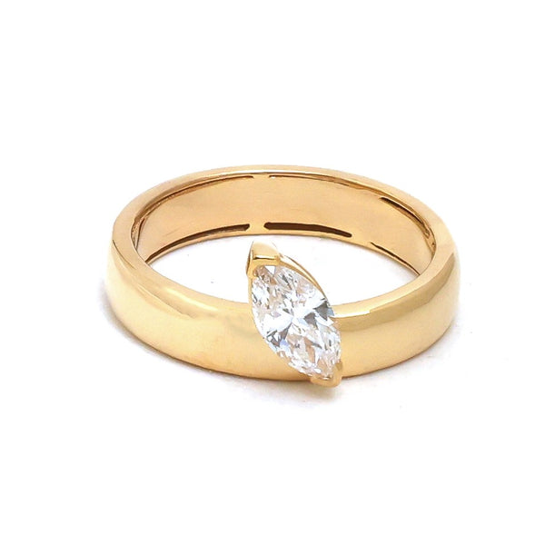 Diamond Pinky Ring