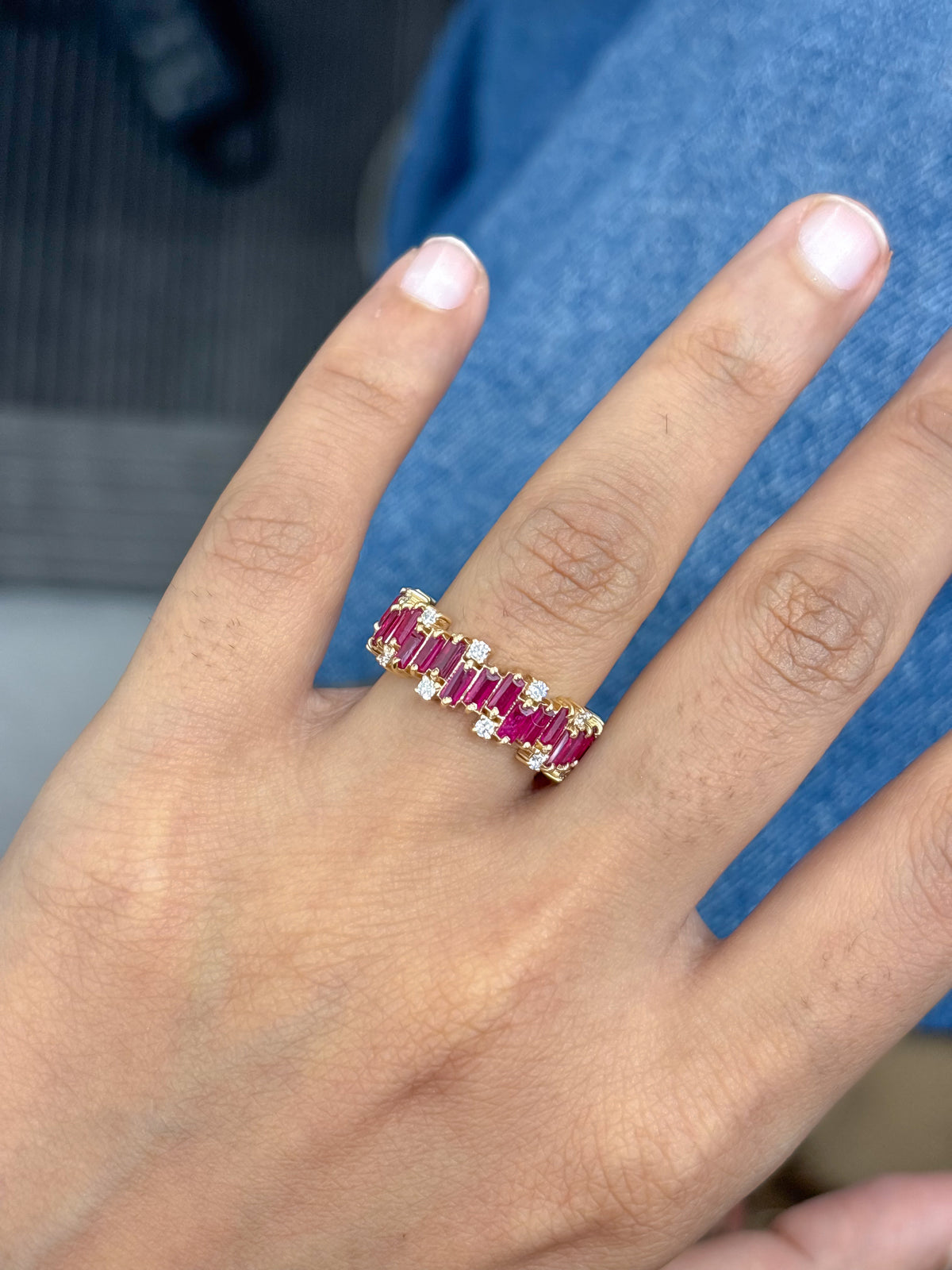 Ruby Diamond Ring