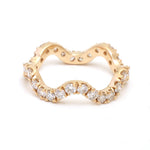 Diamond Pinky Ring
