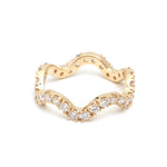 Diamond Pinky Ring