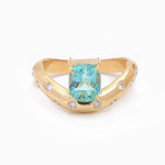 Emerald Diamond Pinky Ring