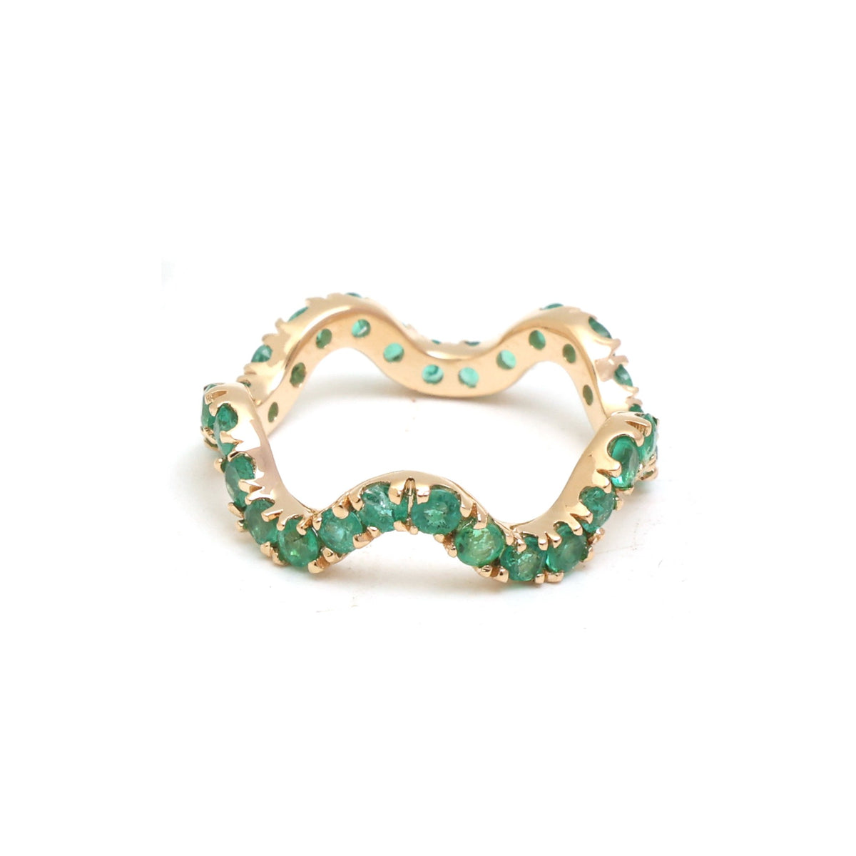 Emerald Pinky Ring