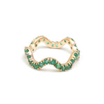Emerald Pinky Ring