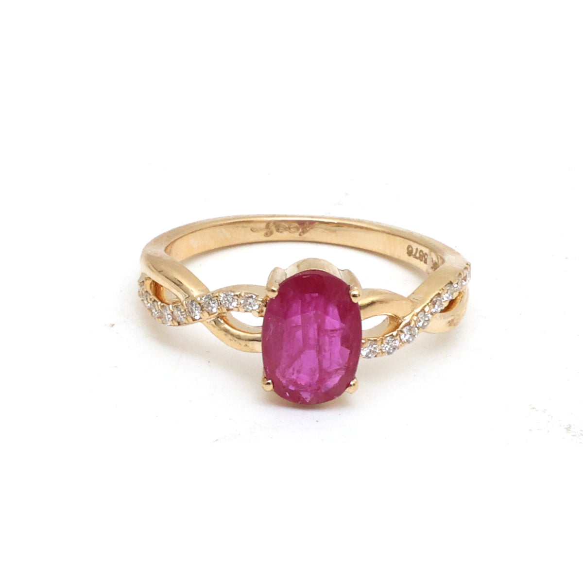 Ruby Diamond Ring