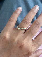 Diamond Pinky Ring