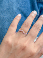 Pink Sapphire Pinky Ring