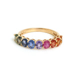 Rainbow Sapphire Ring