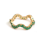 Emerald Pinky Ring