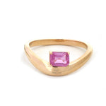 Pink Sapphire Pinky Ring